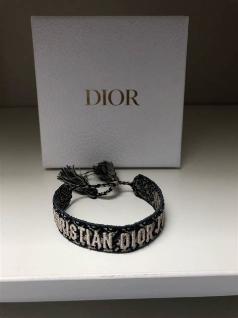 dior friendship bravelet|christian Dior studded friendship bracelet.